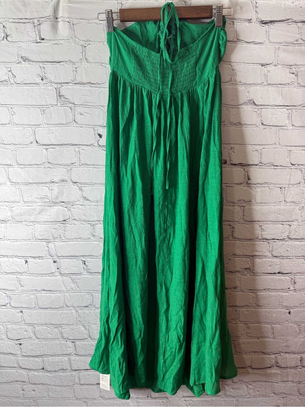 NWT Green Maxi dress- Women's Flowing Summer swim cover cupshe